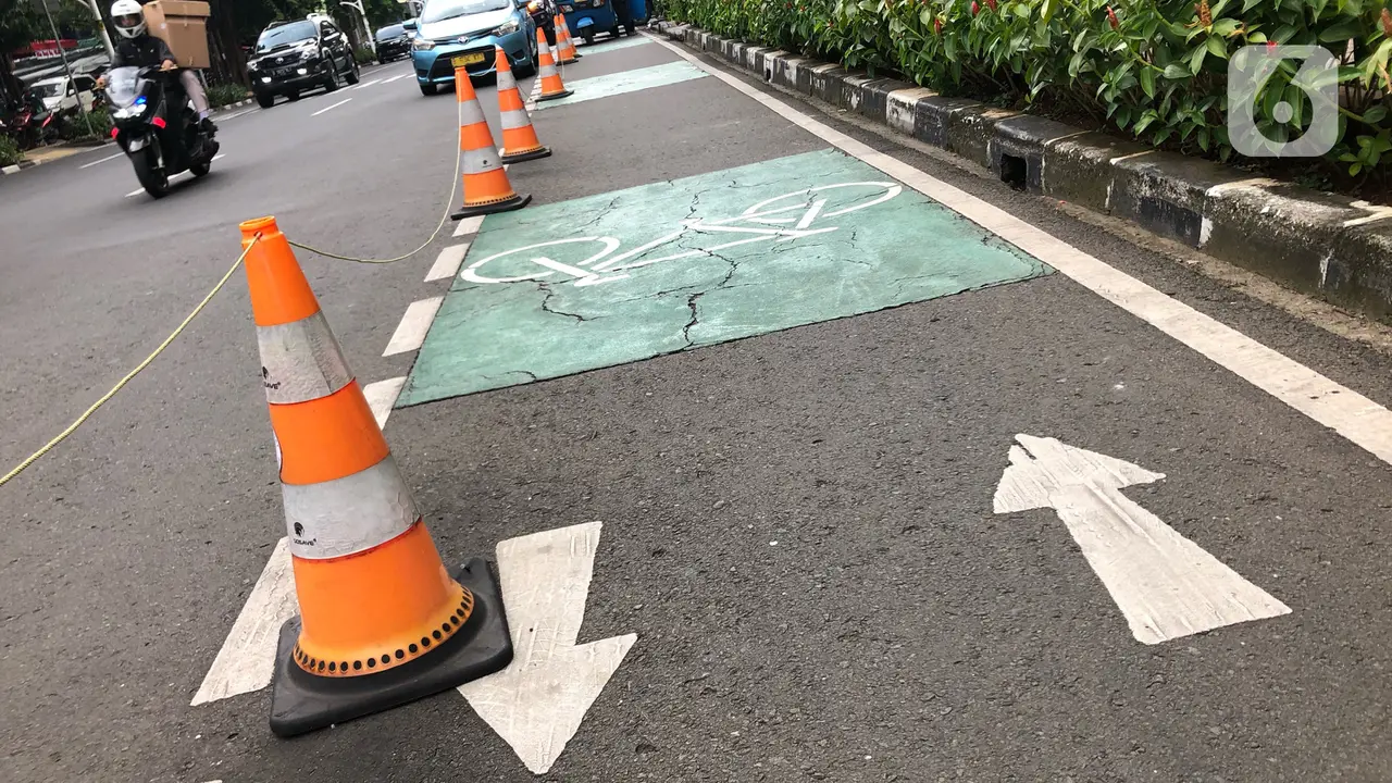 Target Pembangunan 500 Km Jalur Sepeda Terkendala