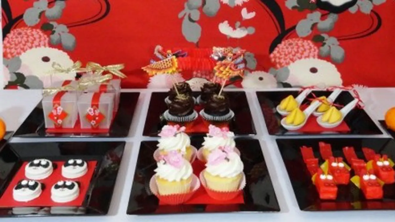 Kue Unik Bergaya Khas Oriental Untuk Tahun Baru Imlek