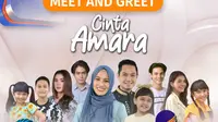 SCTV 31 Xtraordinary Meet and Greet bersama pemain sinetron Cinta Amara, Sabtu 4 September 2021 pukul 16.00 WIB streaming di Vidio