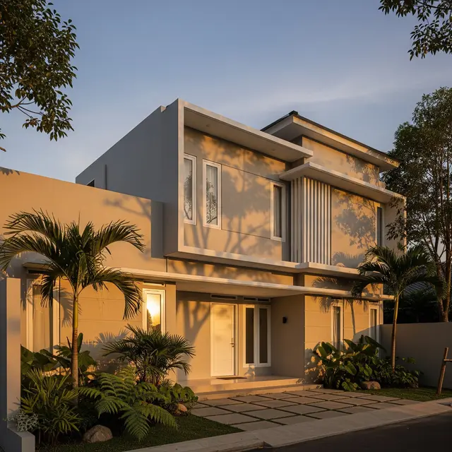 Cat Rumah Warna Abu-abu Sandy (Pasir) (Gemini AI)
