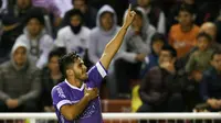 7. Maximiliano Gomez (Celta de Vigo) - 13 Gol. (AFP/Rodrigo Buendia)