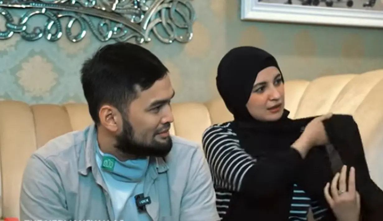 Teuku Wisnu dan Shireen Sungkar (Youtube/The Hermansyah A6)