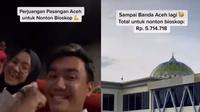 Pasangan Asal Aceh Ini Habiskan Rp 5,7 Juta Untuk Nonton Bioskop, Penuh Perjuangan (IG/rezkiachyana)