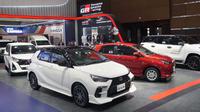 New Toyota Agya Stylix GR Aeropackage tampil perdana di IIMS 2025. (TAM)