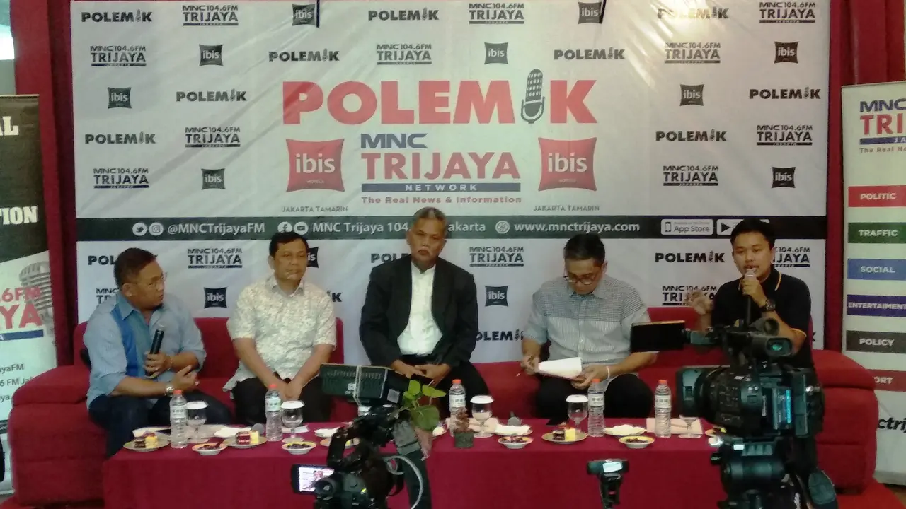 Diskusi tentang penghapusan ujian nasional, Jakarta, Sabtu (14/12/2019). (Liputan6.com/Putu Merta Surya Putra)