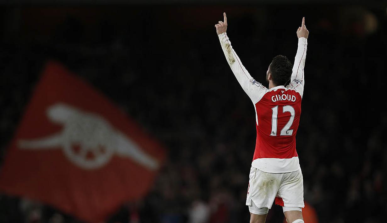 Tahun 2015, merupakan awal momentum Arsenal untuk kembali meraih gelar Liga Premier Inggris. The Gunners yang kini berada di peingkat dua menjadi satu-satunya klub besar yang penampilannya paling stabil musim ini. (AFP/Adrian Dennis)