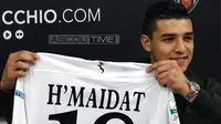 Ismail H'Maidat, pesepakbola Maroko kelahiran Belanda milik AS Roma dan sempat bermain di akademi Arsenal (Foto: Picenotime.it)