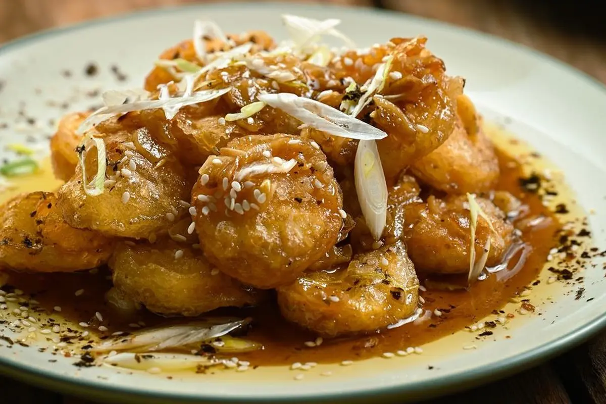 Honey Butter Egg Tofu