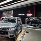 PT [Mitsubishi ](3494651 "")Motors Krama Yudha Sales Indonesia (MMKSI), distributor resmi kendaraan penumpang dan niaga ringan dari Mitsubishi Motors Corporation menampilkan sejumlah line up di IIMS 2018. (Herdi Muhardi)