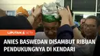 Capres nomor urut 1, Anies Baswedan berkampanye di Kendari, Sulawesi Tenggara. Anies ingin mewujudkan Kota Kendari menjadi salah satu dari 40 kota selevel Jakarta. Sementara itu, pasangan Anies, cawapres nomor urut 1, Muhaimin Iskandar menghadiri sel...