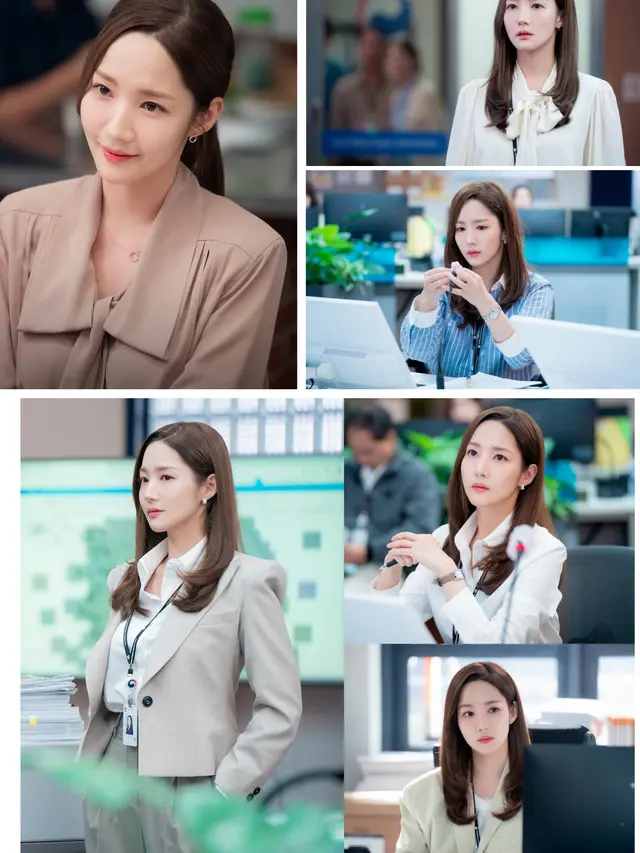 Park Min Young dalam drakor Forecasting Love And Weather. (JTBC via Soompi)
