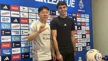 Shin Tae-yong dalam konferensi pers di Persija Training Ground, Depok, pada Selasa (20/10/2026) menjelang melawan Arema FC. (Bola.com/M. Adiyaksa)