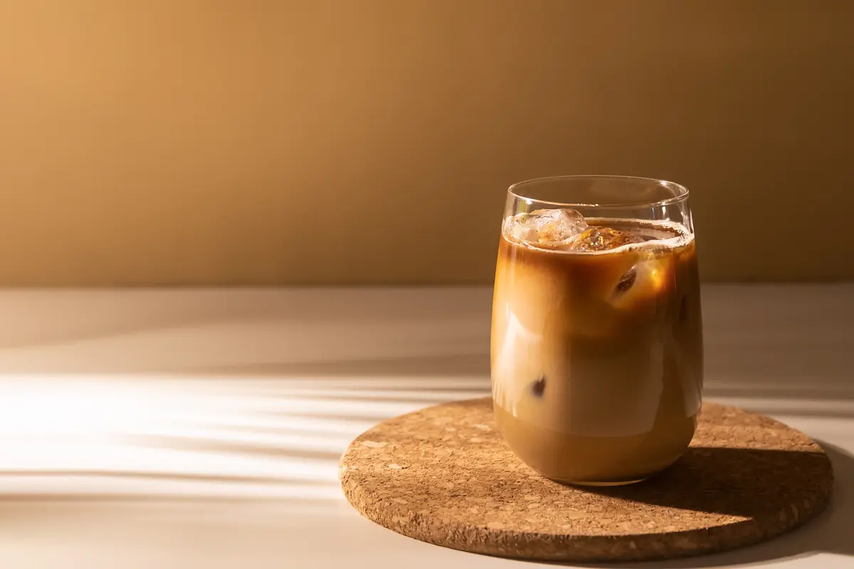 resep susu almond rasa kopi