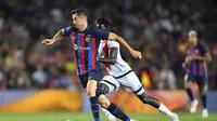 Robert Lewandowski gagal cetak gol saat Barcelona diimbangi Rayo Vallecano (AFP)