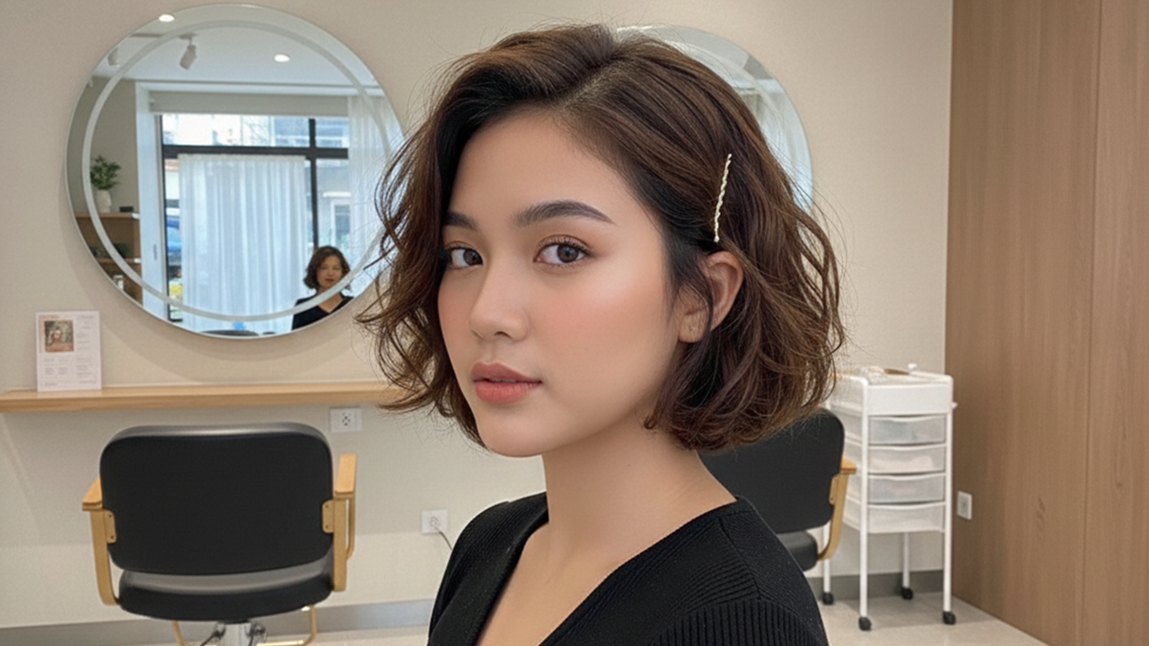 10 Model Rambut Wanita Pendek Gelombang, Tampil Stylish Sepanjang Hari