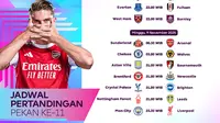 Catat Jadwal Liga Inggris Pekan ke-11, Tayang Eksklusif di Vidio