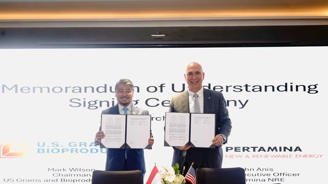 Pertamina NRE dan USGBC Perkuat Kerja Sama Pengembangan Bioetanol di Indonesia