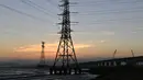 Suasana jembatan lintas laut Teluk Meizhou di jalur kereta cepat Fuzhou-Xiamen, Provinsi Fujian, China, 2 Desember 2020. Jembatan tersebut menjadi jalur kereta cepat lintas laut pertama di China. (Xinhua/Wei Peiquan)