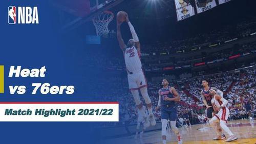 VIDEO: Highlights Semifinal Playoff NBA 2022, Miami Heat Raih Kemenangan Kedua Kontra Philadelphia 76ers