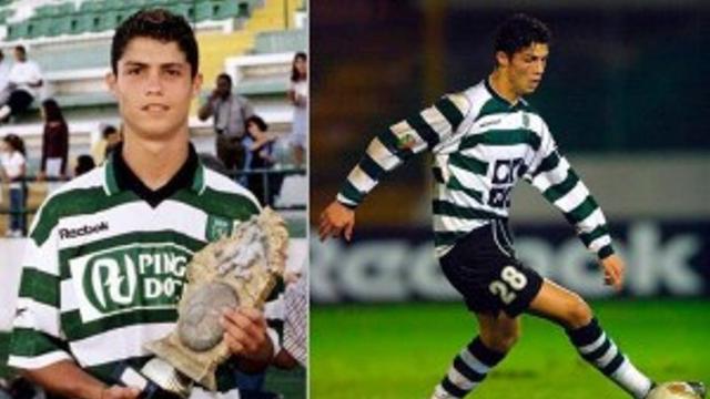 Cristiano Ronaldo saat di Sporting. (cristianoronaldo.footballfantalk.com)