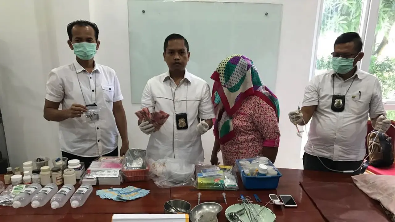 6 Tahun Praktik Aborsi, Pensiunan PNS di Medan Tak Berkutik Saat Didatangi Polisi
