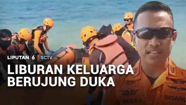 Liburan Berujung Duka, Bapak dan Anak Tenggelam di Muara Pasir Putih Sukabumi