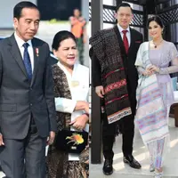 Lihat di sini beberapa gaya couple yang serasi para pejabat dan pasangannya, dari Jokowi-Iriana hingga AHY-Annisa Pohan.