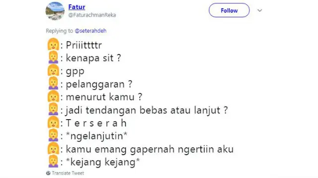 Lalu bagaimana jadinya kalau seorang cewek ditunjuk menjadi wasit?