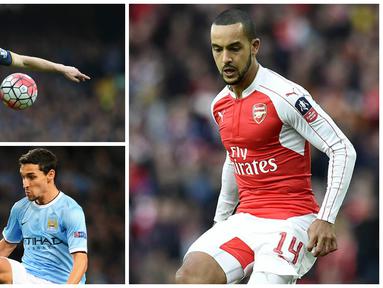 The Walcott dan lima pesepak bola ini menjadi yang tercepat versi konsol permainan Football Manager 2016. (EPA)