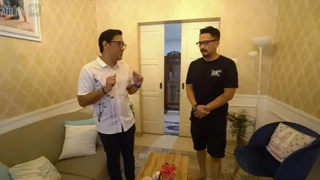Potret Ruang Tamu Mini Rumah Ferry Maryadi