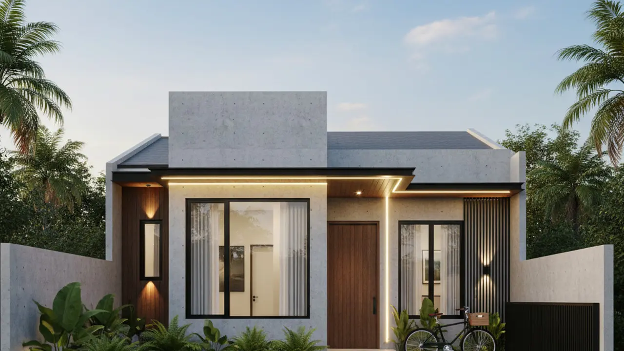 9 Model Rumah Kecil Budget Minimalis Tapi Terlihat Mewah, Cocok untuk Milenial 2025