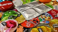 Ilustrasi kondom. (AFP)