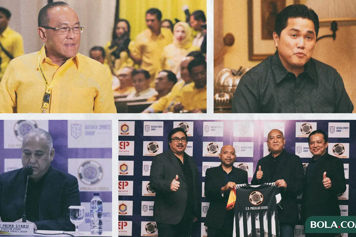 Kolase - Bakrie Group, Erick Thohir, BSG (Batavia Sports Group)