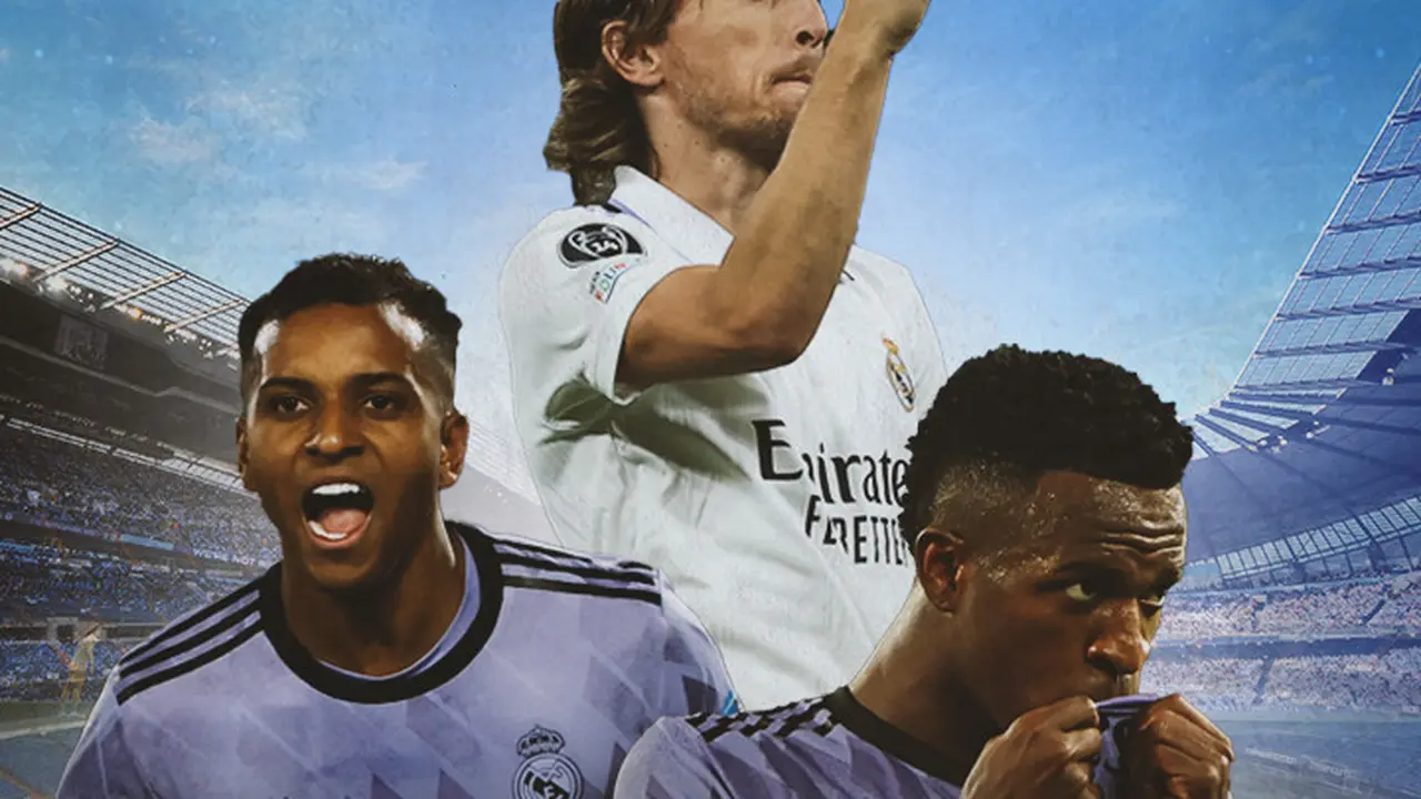 Real Madrid - Vinicius Junior, Rodrygo, Luka Modric