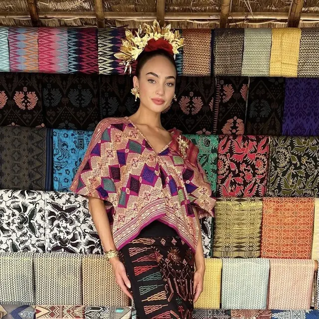 Miss Universe 2022 R'Bonney Nola Gabriel Saat Datang Ke Lombok