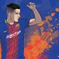 Philippe Coutinho bintang Barcelona asal Brasil. GORILASPORT