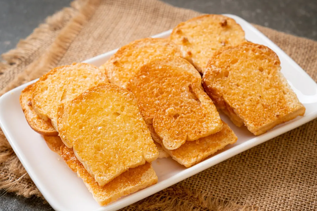 roti tawar kering