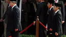 Pada peringatan hari ini, tampak dihadiri pula Presiden terpilih Jokowi (kanan), Jakarta, (1/10/14). (Liputan6.com/Johan Tallo)