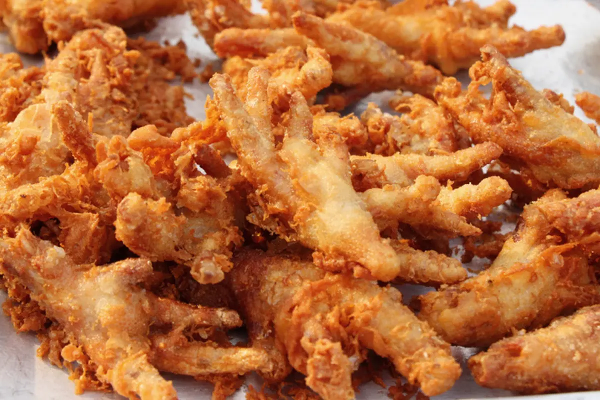 ceker goreng krispi crispy