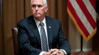 Mantan Wakil Presiden Amerika Serikat Mike Pence (Dok. AFP)