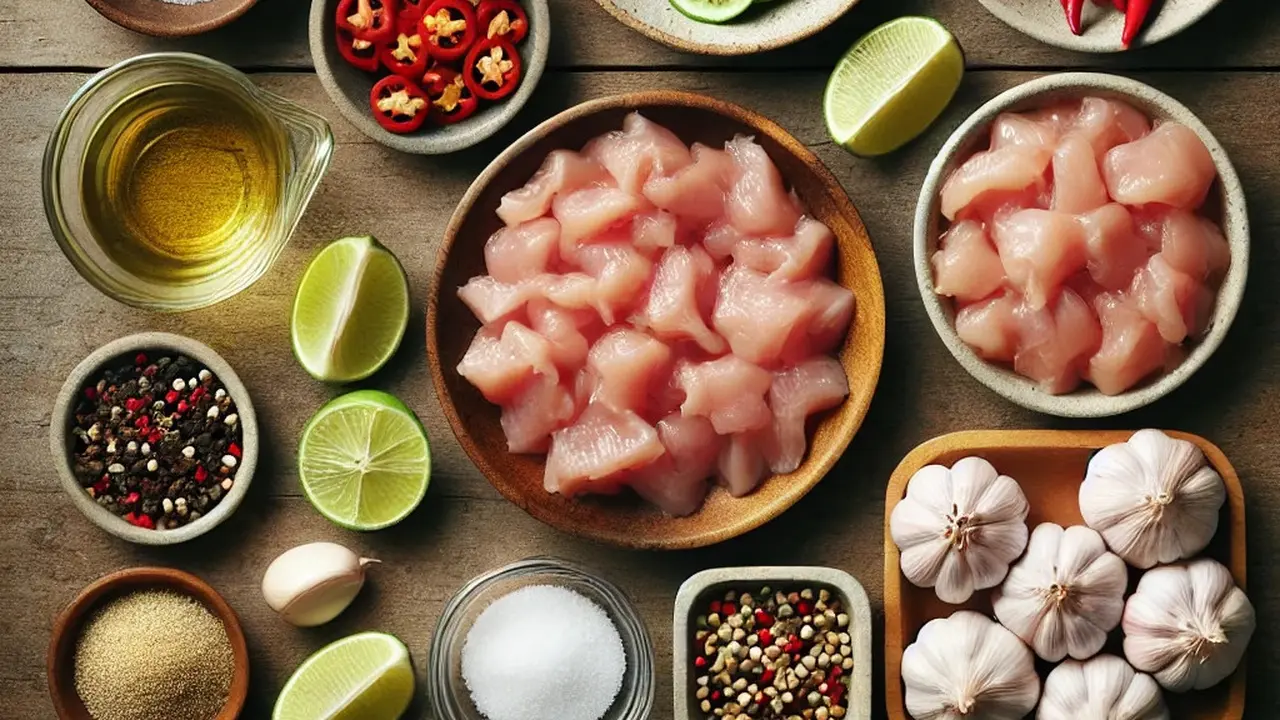 Bahan-Bahan Ayam Taichan Tanpa Ditusuk