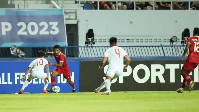 Foto: Semangat Pemain Timnas Indonesia U-23 di Final Piala AFF U-23 2023