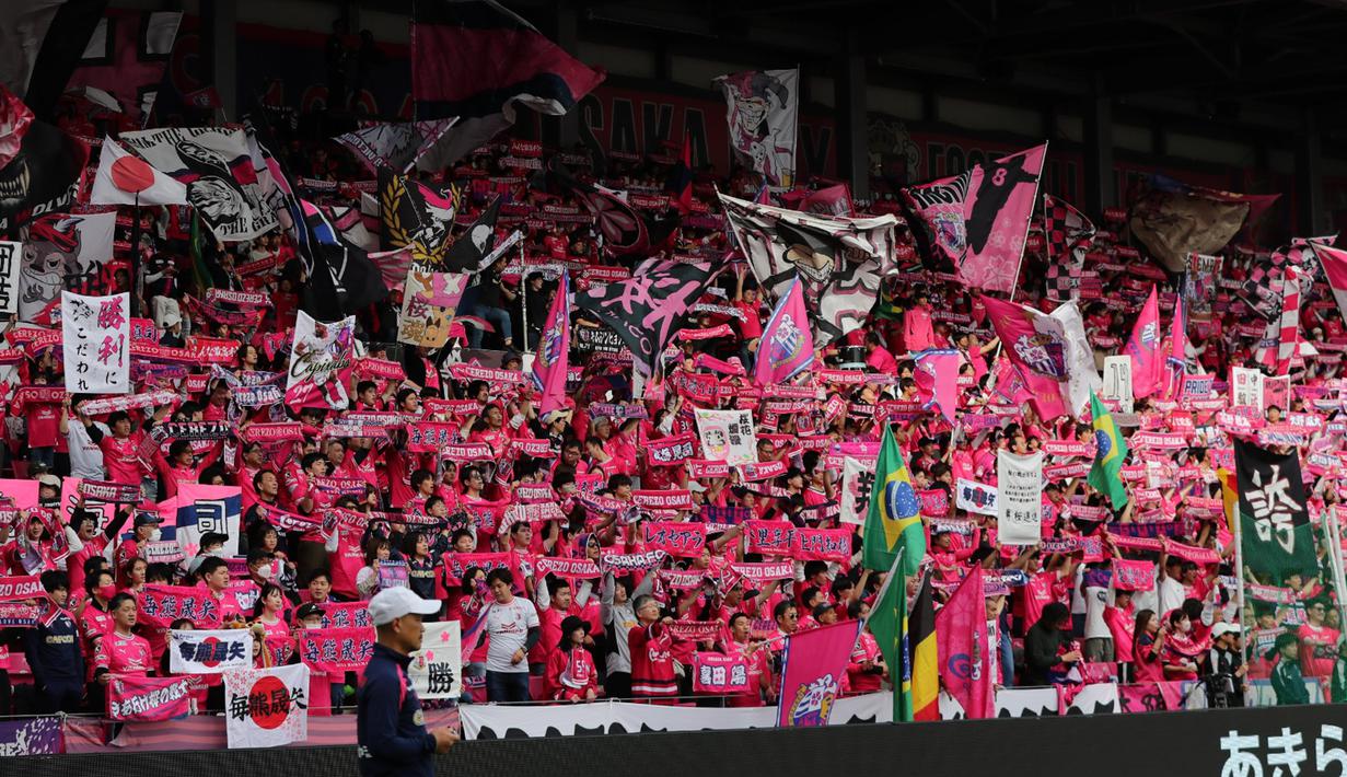 Tempat teratas diisi oleh Meiji Yasuda J1 League yang hingga pekan ke-36 musim ini memiliki rataan penonton lebih dari 20 ribu per laga. (Dok. J1 League)