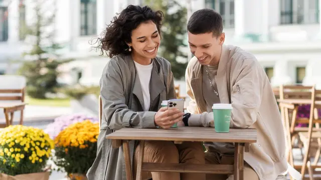 Couple Talking