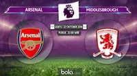 Premier League_Arsenal Vs Middlesbrough (Bola.com/Adreanus Titus)