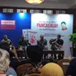 Laksamana Sukardi dalam peluncuran buku 'Pancasalah' di kawasan Dharmawangsa Raya, Jakarta Selatan, Selasa (30/8/2022).