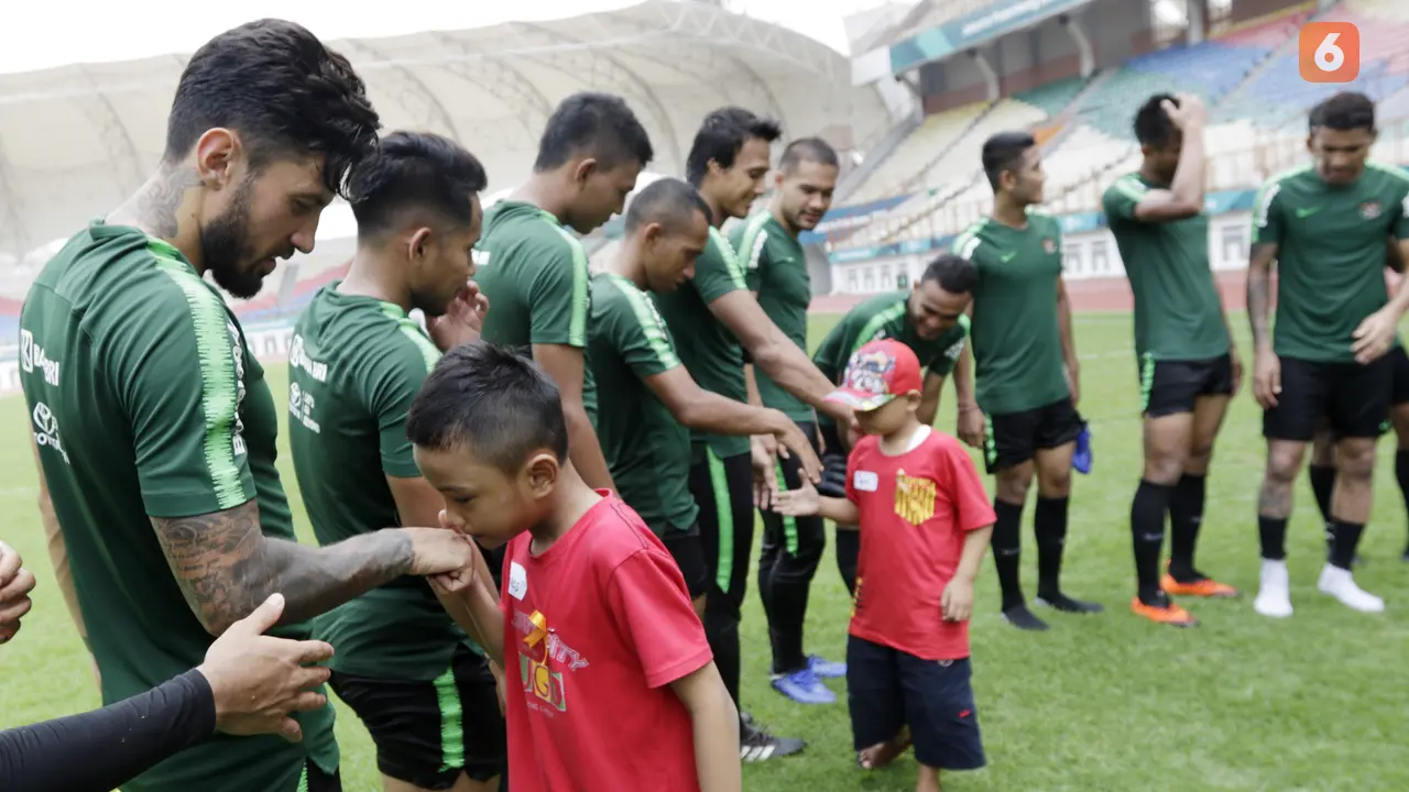 Piala AFF 2018 : Latihan Timnas Indonesia