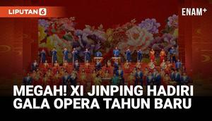 Presiden China Xi Jinping bersama para pemimpin negara menghadiri gala opera tradisional Tahun Baru 2026 di Beijing. Pertunjukan menampilkan karya klasik dan kreasi baru yang mencerminkan perkembangan seni opera tradisional China.