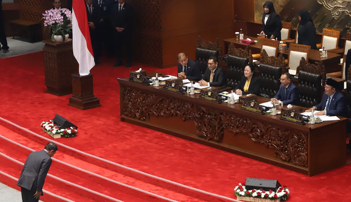 Rapat Paripurna tersebut untuk menyetujui Letjen TNI (Purn) Muhammad Herindra sebagai calon Kepala Badan Intelijen Negara (BIN). (merdeka.com/Arie Basuki)