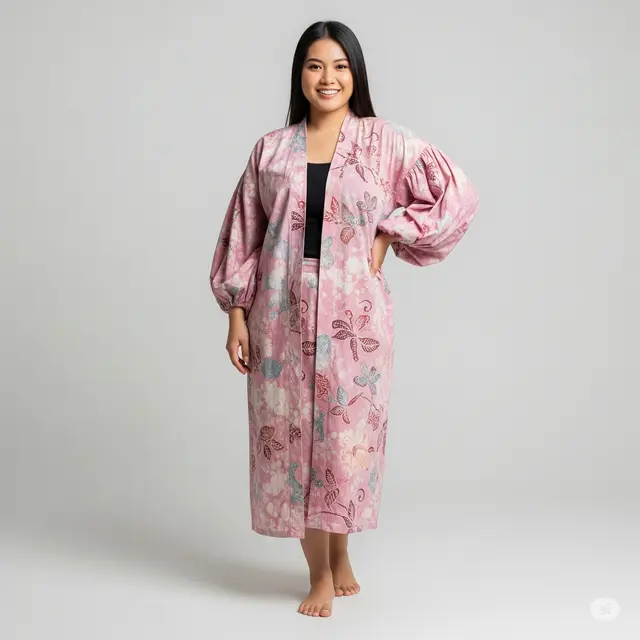 9 Model Batik Wanita Kimono Style Terbaru 2025: Padukan Tradisi dan Gaya Modern